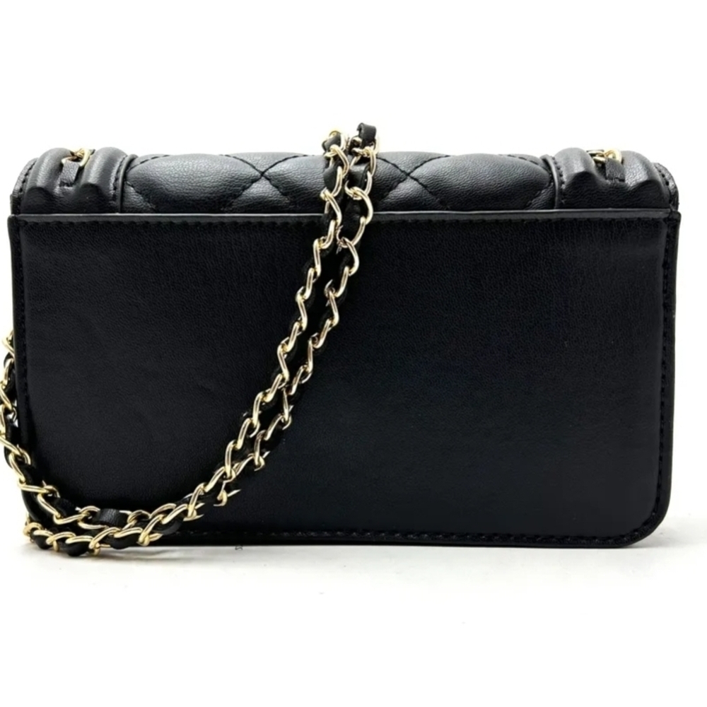 Elegant Black Quilted Chain Bag - Picture 7 of 16